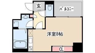 アスヴェル神戸元町2の物件間取画像